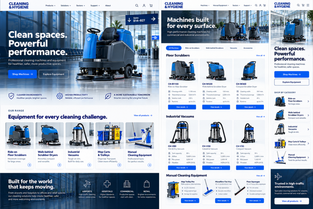 Professional Cleaning Machines